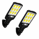 Luminária Solar de Parede 108 COB LED 🌞💡 – Sensor de Presença, Prova D’Água, 3 Funções