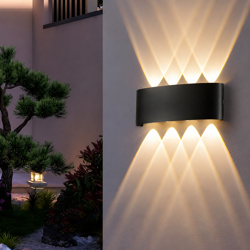 💡 Arandela LED Meia Lua IP65: Elegância, Baixo Consumo e Conforto para Áreas Internas e Externas!