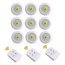 💡 Kit Luminárias LED Sem Fio com Controle Remoto